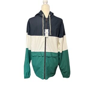 Charleston Threads Weatherproof Colorblock Jacket Pockets‎ Mens Size Medium New
